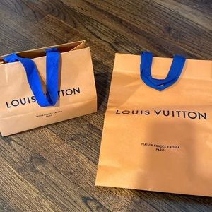Louis Vuitton gift bags